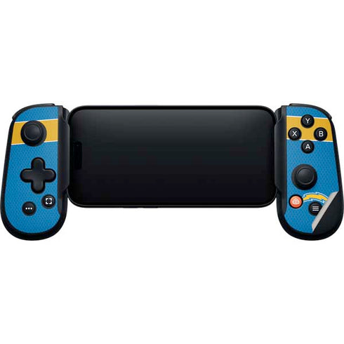 NFL Los Angeles Chargers Zone Block Backbone One for iPhone Game Controller Skin